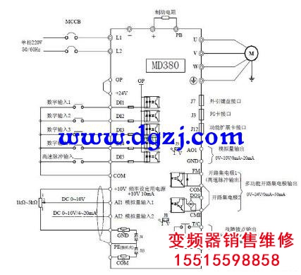 變頻器控制三相異步電機(jī)的運轉(zhuǎn)速度